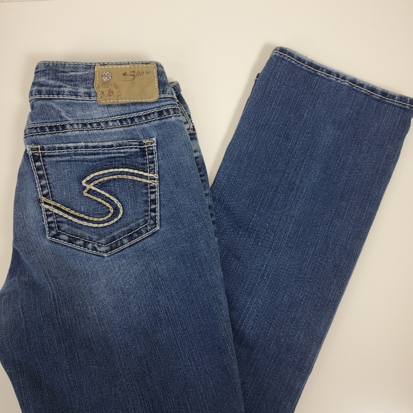 Silver Suki slim bootcut jeans size 28 - Picture 12 of 14